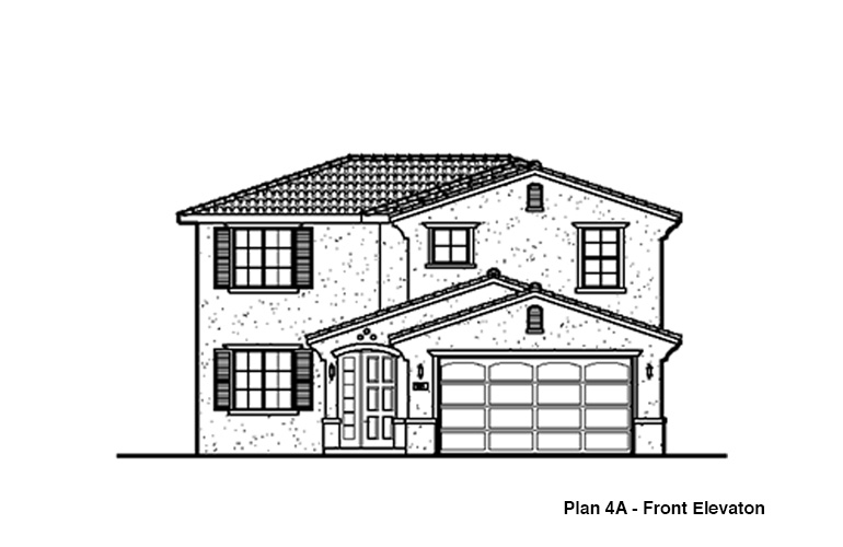 Plan 4A - Floor Elevation