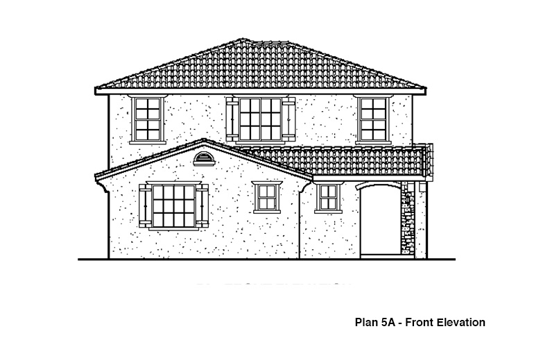 Plan 5A - Floor Elevation