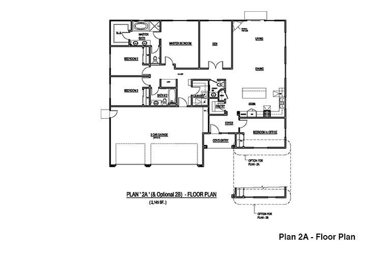 Plan 2A - Floor Plan