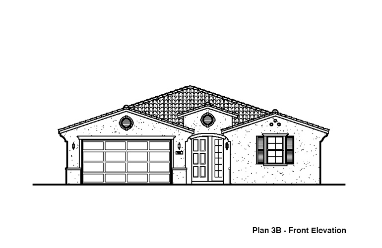Plan 3B - Floor Elevation
