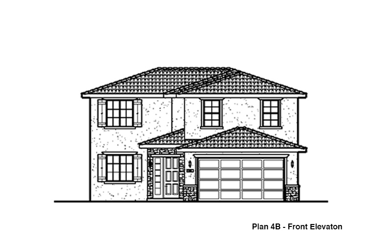 Plan 4B - Floor Elevation
