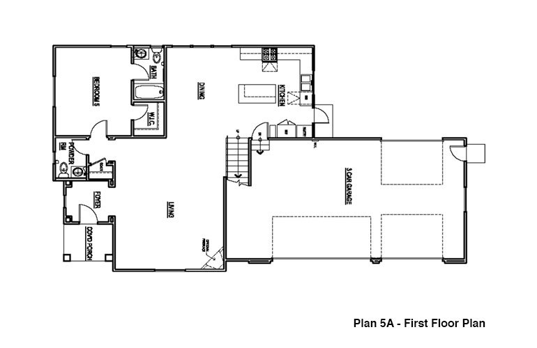 Plan 5A - First Floor Plan